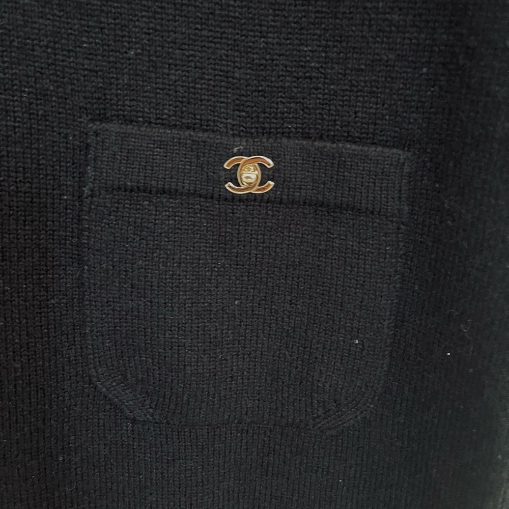 NWOT AUTHENTIC CHANEL CASHMERE DRESS - Picture 4 of 8